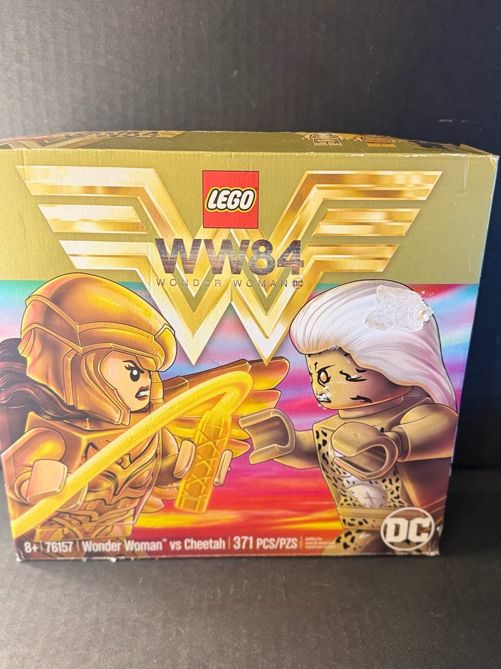 LEGO DC WW84 Wonder Woman vs Cheetah 76157 Complete Set 371 pcs
